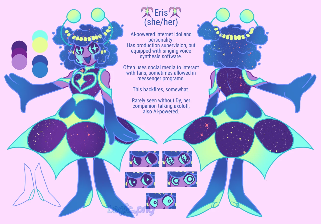 Eris's visual reference guide