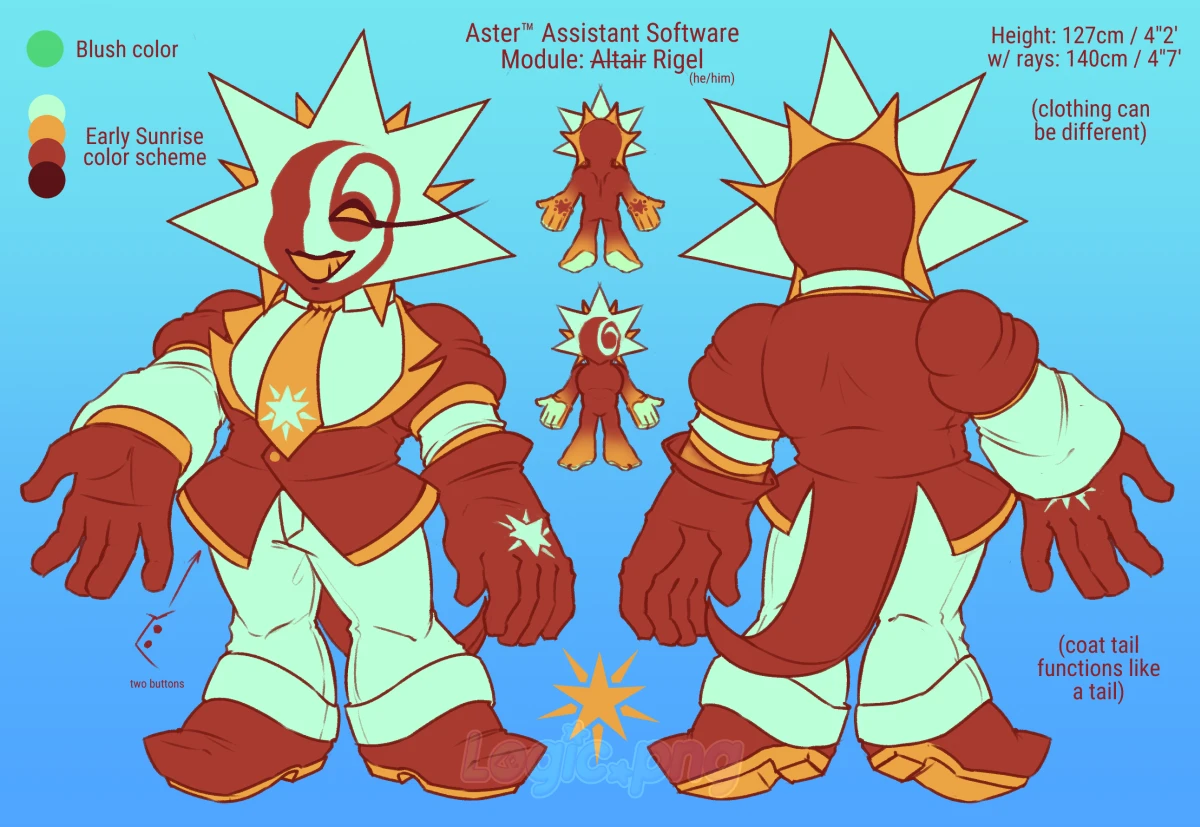 Rigel's visual reference guide
